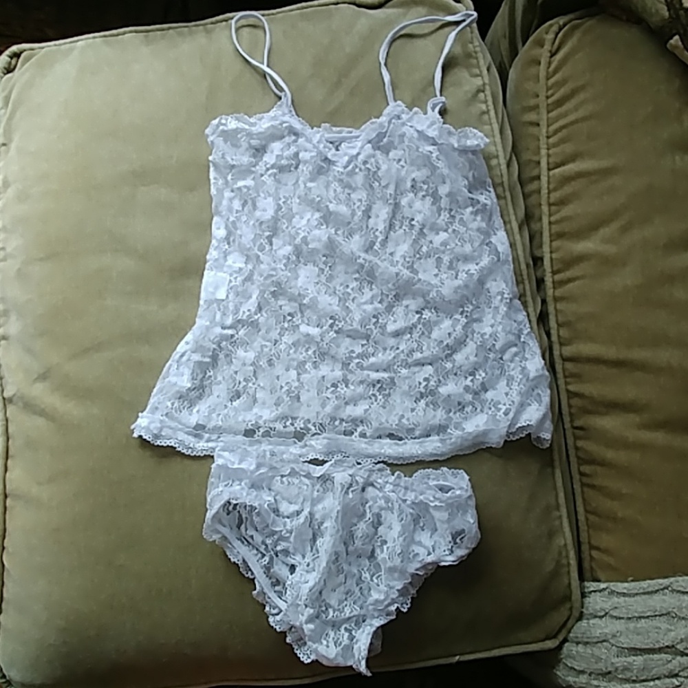 Lace cami and undies NWOT